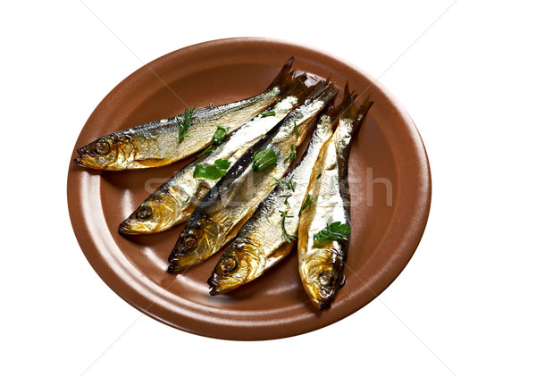 Smoked herring  Stock photo © fanfo