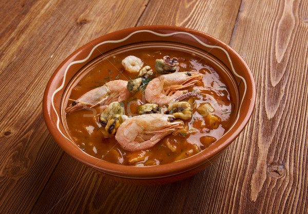 Cioppino is a fish stew  Stock photo © fanfo