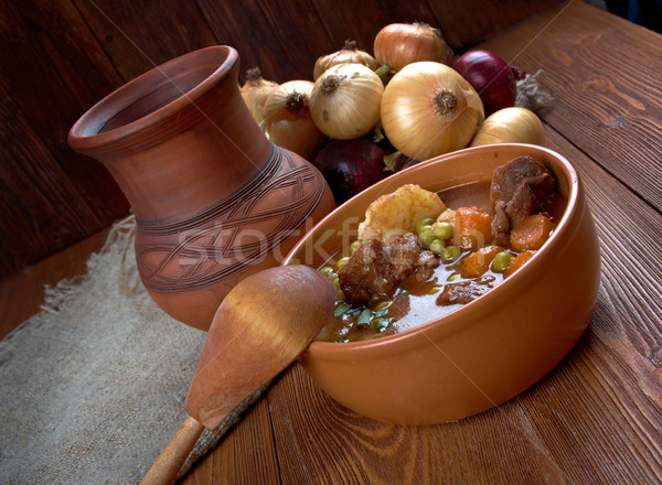 beef fricassee Stock photo © fanfo