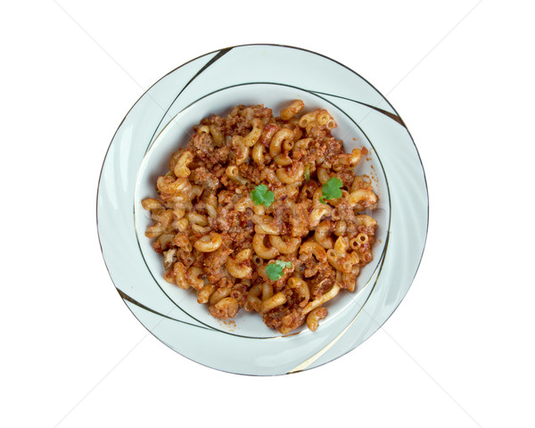 Stock photo: American goulash