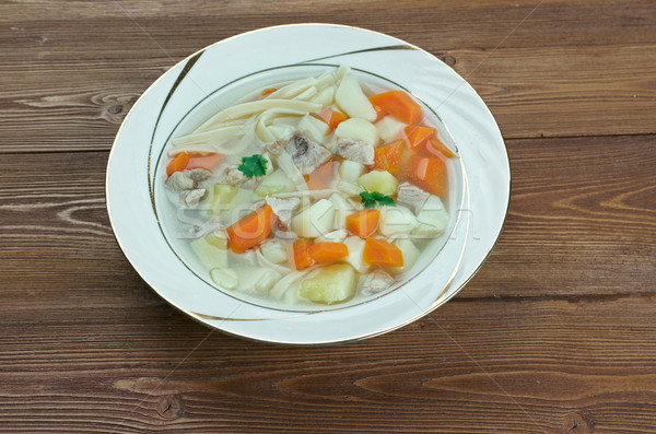 Traditionnel ragoût de boeuf viande plat carottes pommes de terre [[stock_photo]] © fanfo