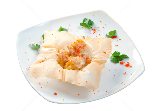 Cinese dim sum antipasti cucina caldo buffet Foto d'archivio © fanfo