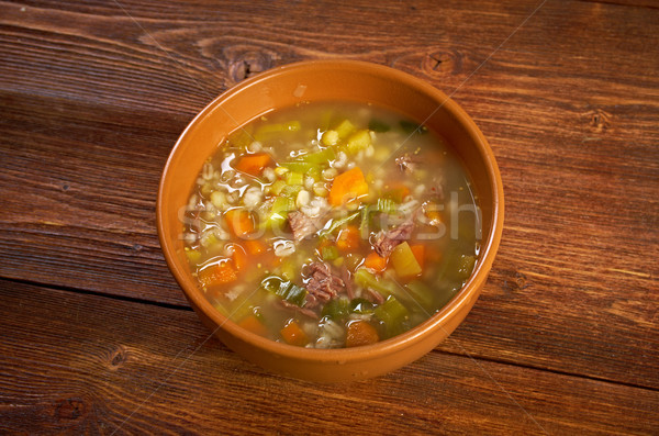 Scotch Broth Soup Stock photo © fanfo
