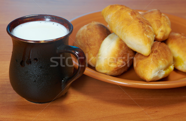 russia traditions pierog.Home cake  Stock photo © fanfo
