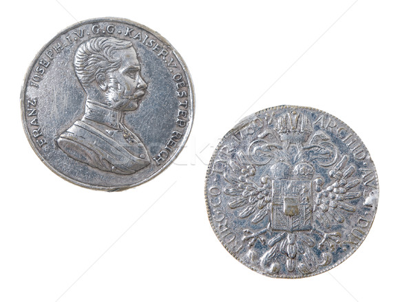 Ancient coins to Austrian empire Stock photo © fanfo