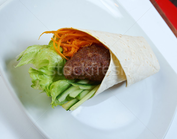 Breakfast burritos  Stock photo © fanfo