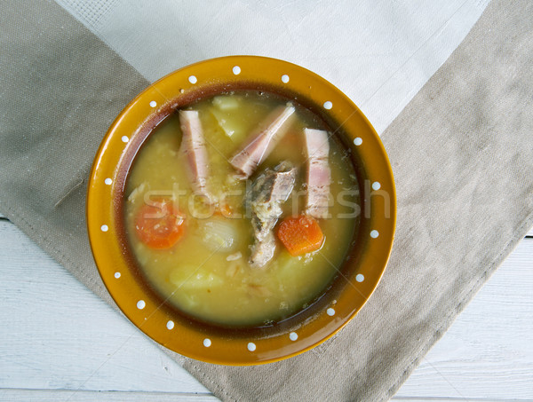 Dutch Pea Soup Stock photo © fanfo