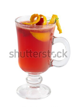 Obst tropischen Cocktail isoliert Stock foto © fanfo