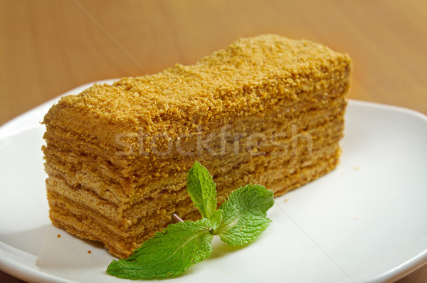 Honey Cake Stock photo © fanfo