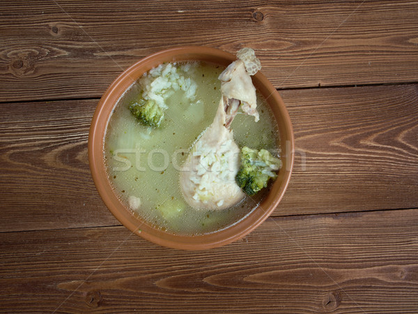 oriental soup with  Stock photo © fanfo