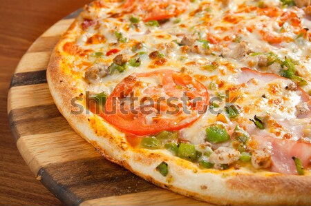 Pizza and italian kitchen. Stock photo © fanfo