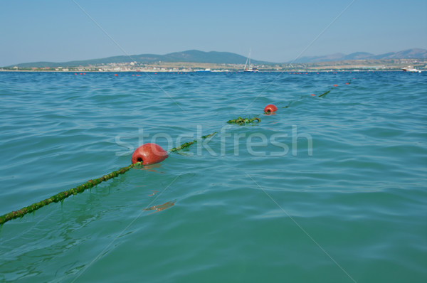 Line boja morza wody krajobraz Zdjęcia stock © fanfo