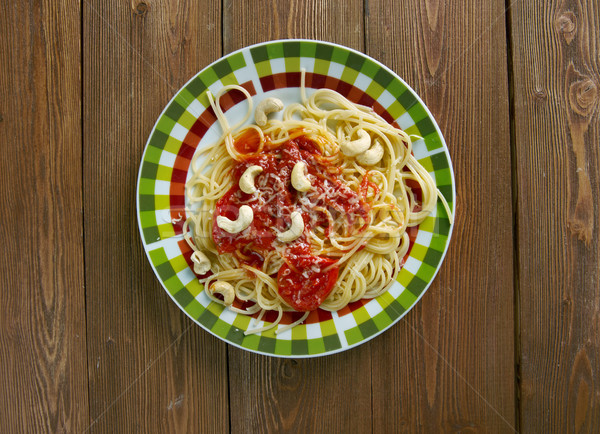 Spaghetti alla corsara Stock photo © fanfo