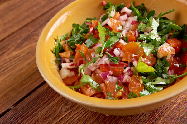 Pico de gallo Stock photo © fanfo