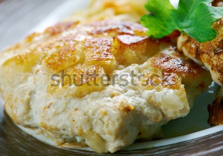 Curried Hash Brown Scramble Stock photo © fanfo