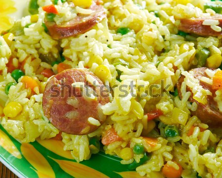 Parcha-doshama  - Sweet Pilaf Stock photo © fanfo