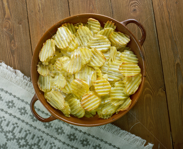 Finnish baked potatoes  Stock photo © fanfo