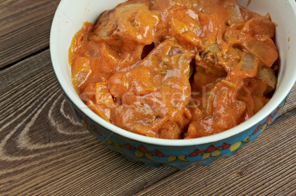 Lamb Rogan Josh Stock photo © fanfo