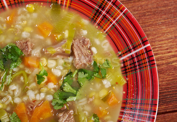 Scotch Broth Soup Stock photo © fanfo