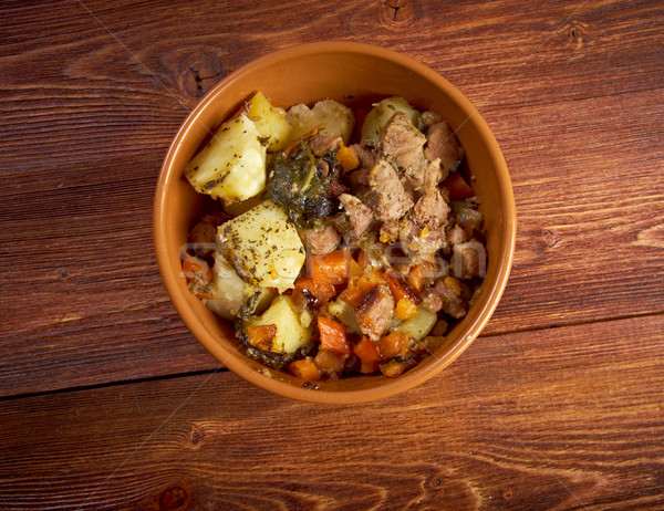 Stew with Carrots and Potatoes Stock photo © fanfo
