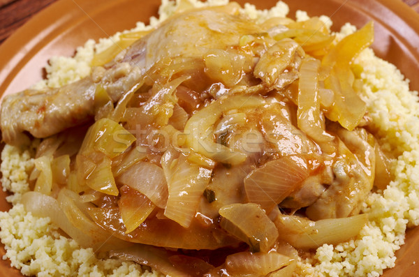 poulet yassa sénégalais Stock photo © fanfo