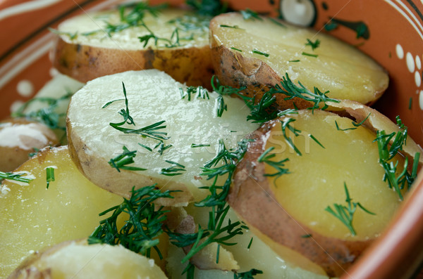 Deep South German Style Potato Salad Stock photo © fanfo