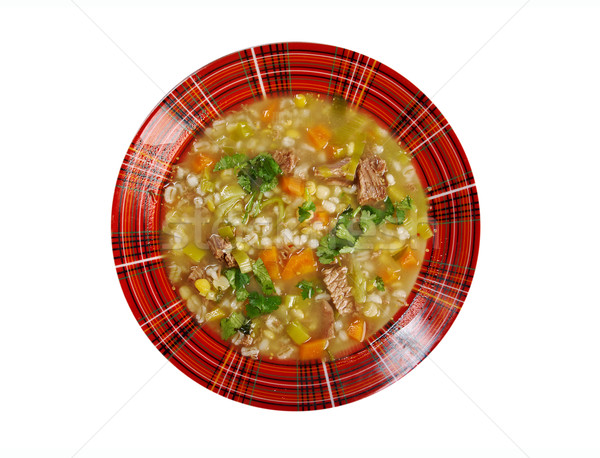 Brühe Suppe Fleisch Küche Essen Perle Stock foto © fanfo