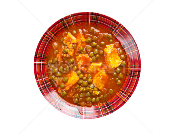 Mattar paneer Stock photo © fanfo