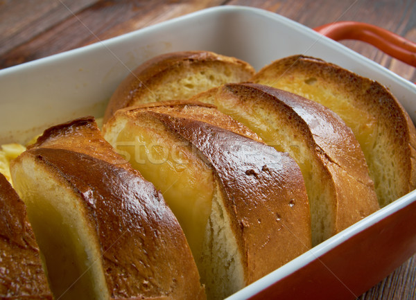 Grillé pain alimentaire dîner crème [[stock_photo]] © fanfo