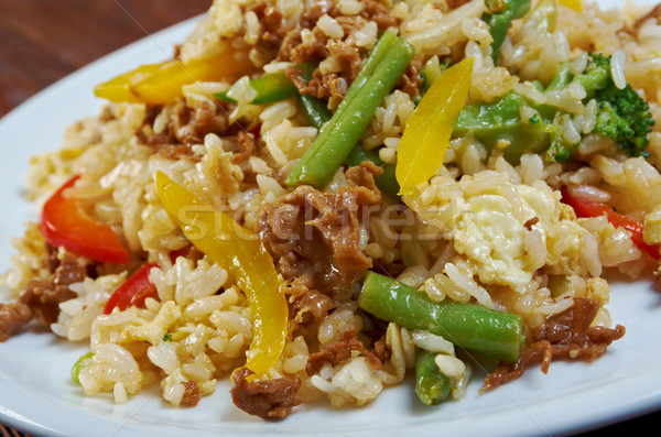 oriental fried rice tyahan - Stock photo © fanfo