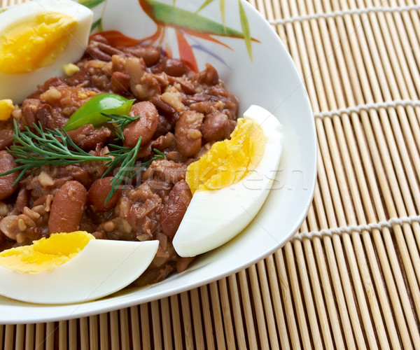 Ful medames - Egyptian,Sudanese dish  Stock photo © fanfo