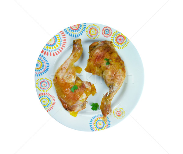  Ayam Goreng Kuning Stock photo © fanfo