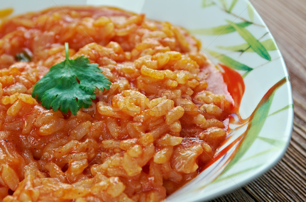 Tomate risotto italiano pasta frescos Foto stock © fanfo