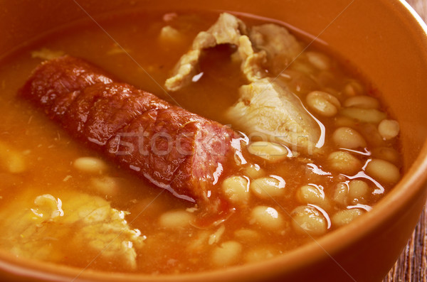 Fabada asturiana, Stock photo © fanfo