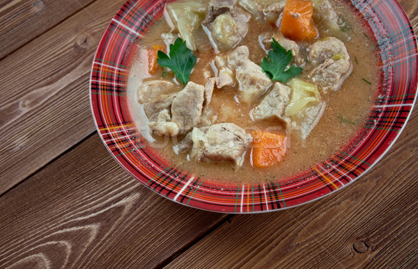 Кентукки тушеное мясо продовольствие обеда мяса суп Сток-фото © fanfo