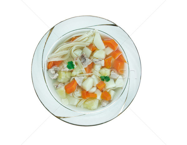 Traditionnel ragoût de boeuf viande plat carottes pommes de terre [[stock_photo]] © fanfo