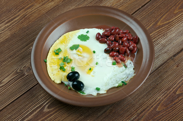 traditional Spanish breakfast Stock photo © fanfo