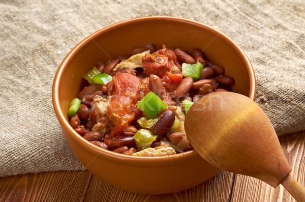 Chili con carne Spicy Homemade Stock photo © fanfo