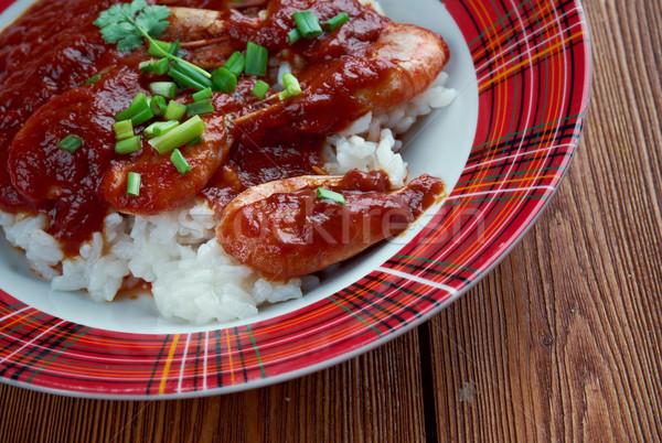 Shrimp Creole Stock photo © fanfo