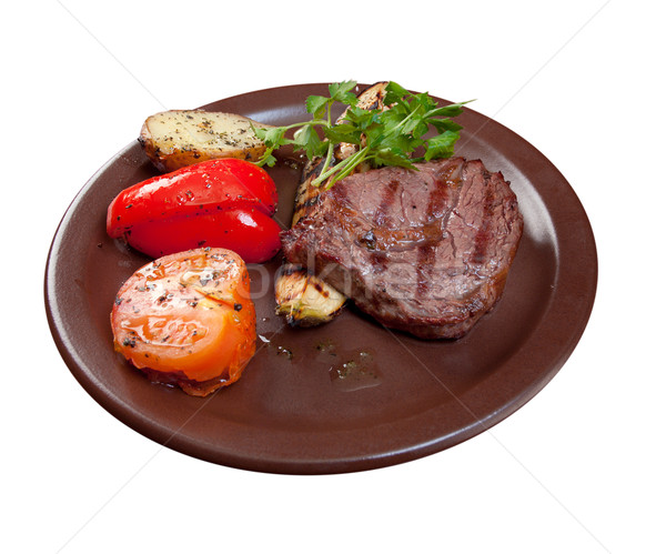 steak chorizo Stock photo © fanfo