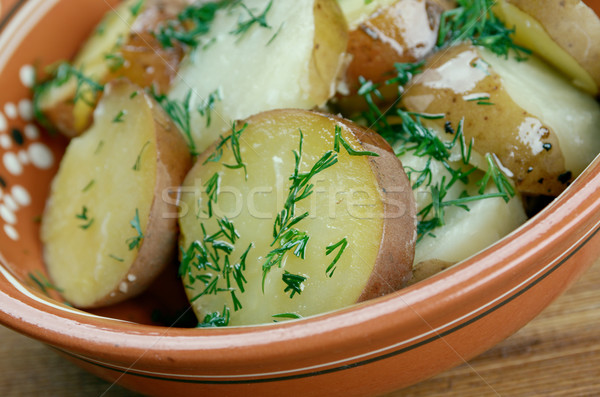 Deep South German Style Potato Salad Stock photo © fanfo