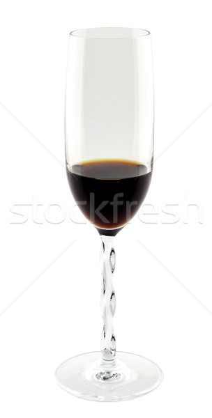Verre verre de vin sweet rouge bonbons boissons Photo stock © farres