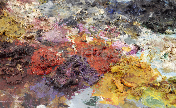 цветами текстуры масляная краска различный фон нефть Сток-фото © farres
