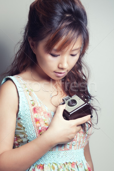 愛 60年代 肖像 射擊 年輕女子 商業照片 © fatalsweets