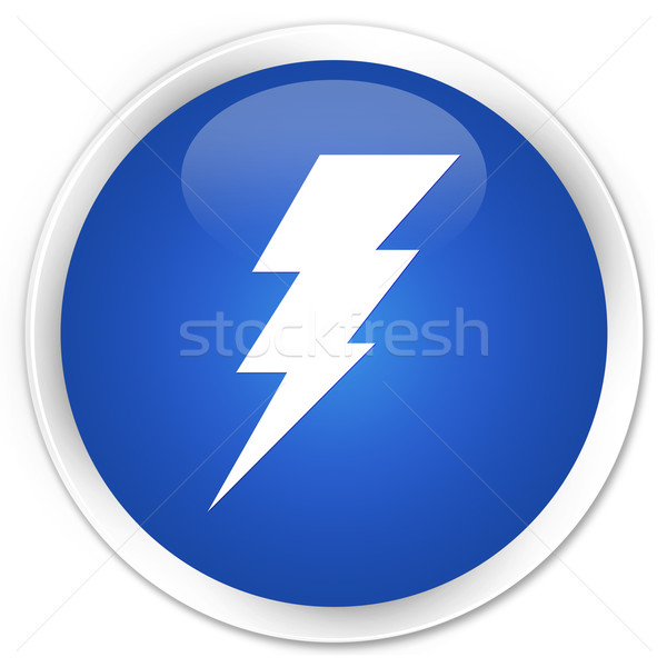 電気 アイコン 青 ボタン ウェブ 速度 ストックフォト C Faysalfarhan Stockfresh