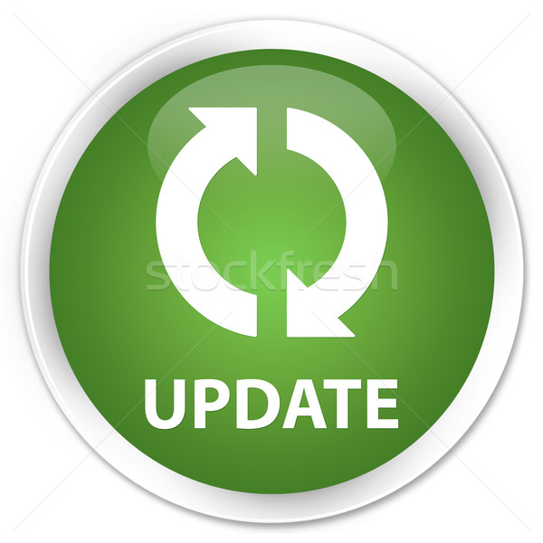 Update icon green button Stock photo © faysalfarhan