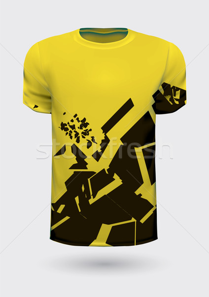 Vector grafische tshirt ontwerp print idee Stockfoto © feabornset