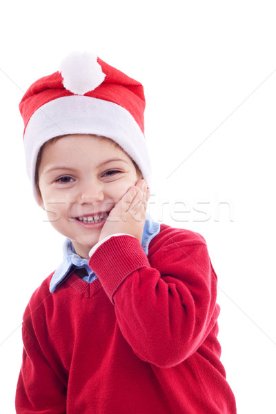 Young festive boy Stock photo © feedough