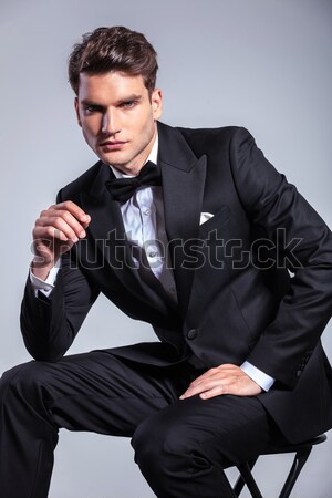 business man with unbuttoned jacket  Stock photo © feedough
