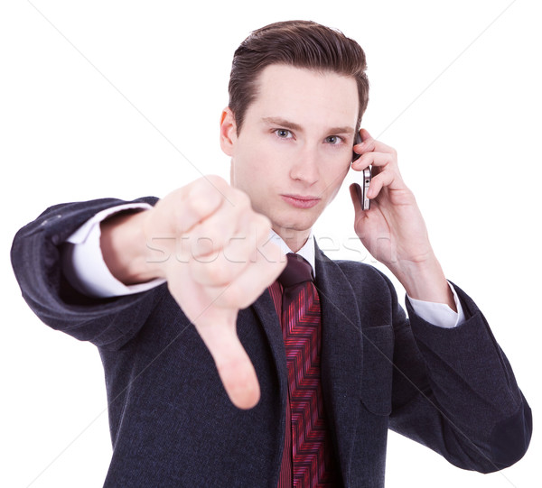 Business man with bad news Stock photo © feedough